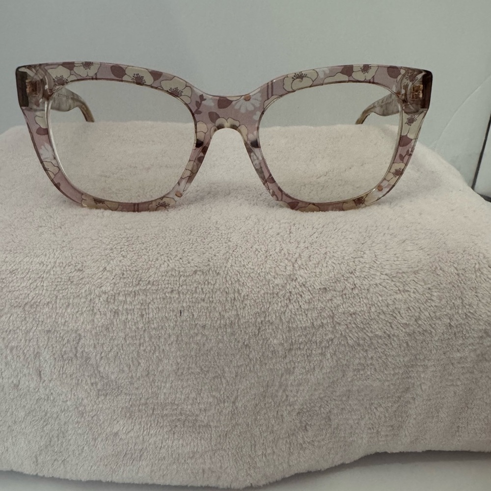 Coach Pink Cat-Eye Glasses